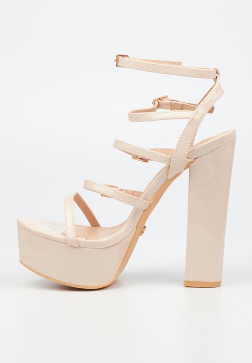 Rock & Co - Monsoon 4 platform heel - bone