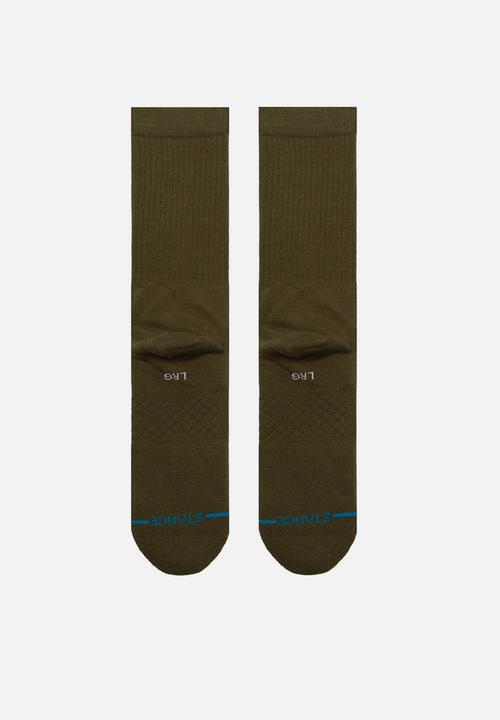 Stance Socks - Icon crew - green