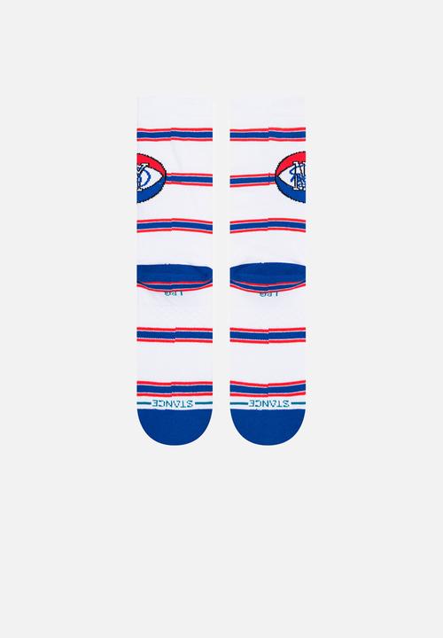 Stance Socks - Classics nets - white