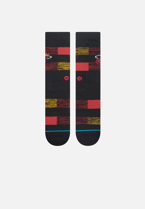 Stance Socks - Heat cryptic crew - nba - black
