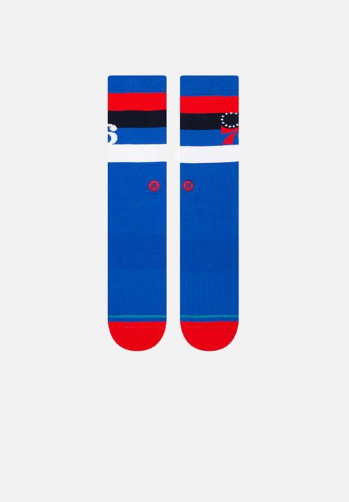 Stance Socks - 76Ers St crew - nba - blue