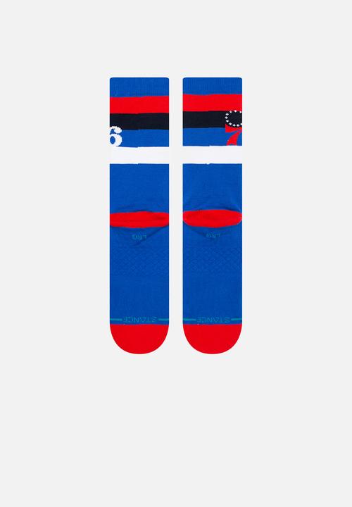 Stance Socks - 76Ers St crew - nba - blue