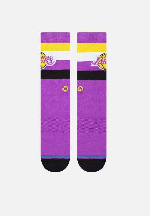 Stance Socks - Lakers St crew - purple