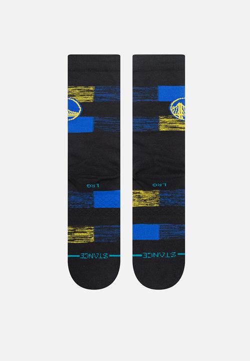 Stance Socks - Warriors cryptic - black