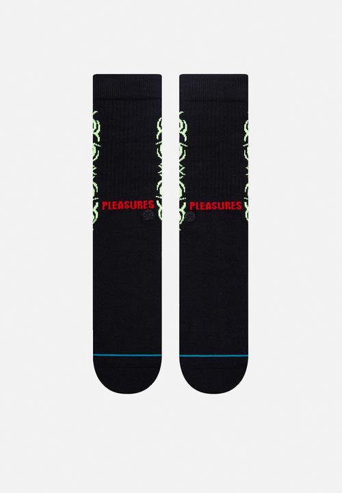 Stance Socks - Pleasures tribal - black