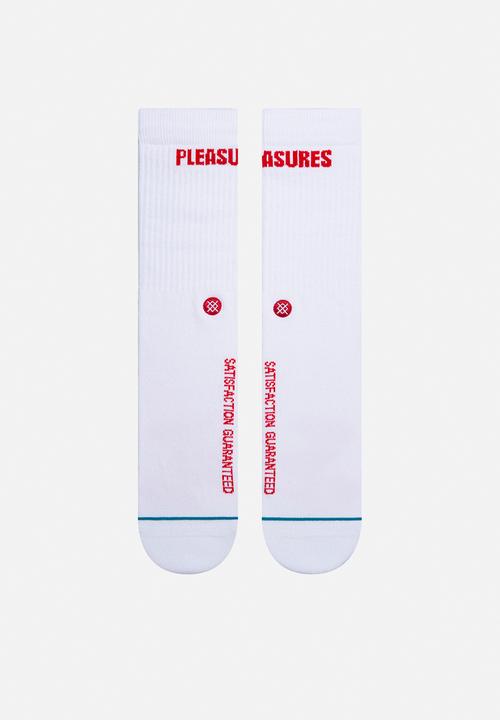 Stance Socks - Satisfaction guaranteed - white