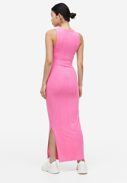 H&M - Mama ribbed dress - pink