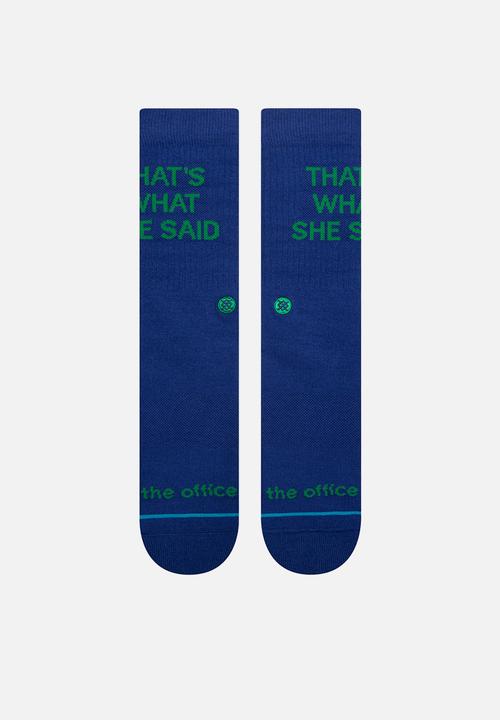 Stance Socks - Thats what she said - navy