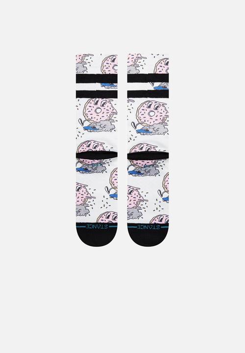 Stance Socks - Cruzin for a bruzin - off white