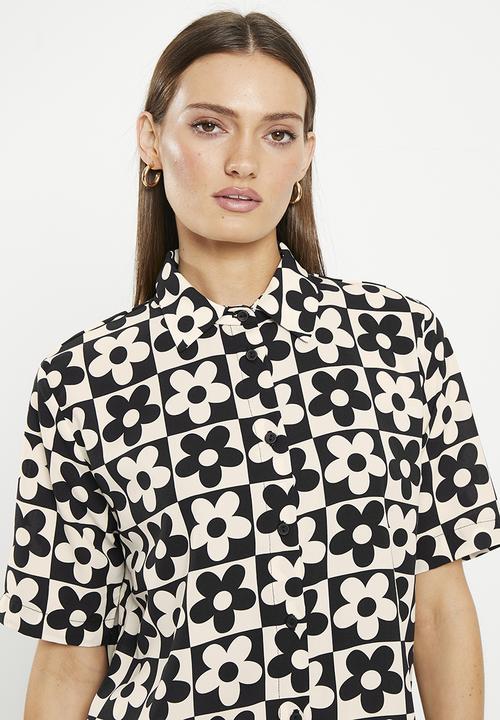 Me&B - Tailored shirt - 60s daisy