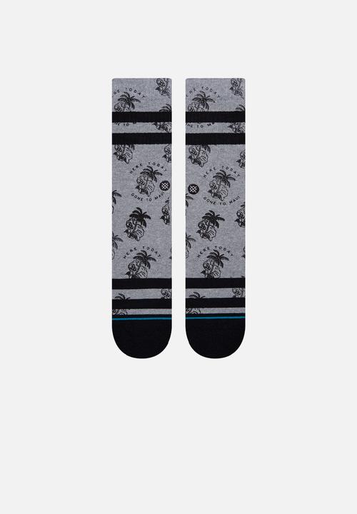 Stance Socks - Gone to maui - heather grey