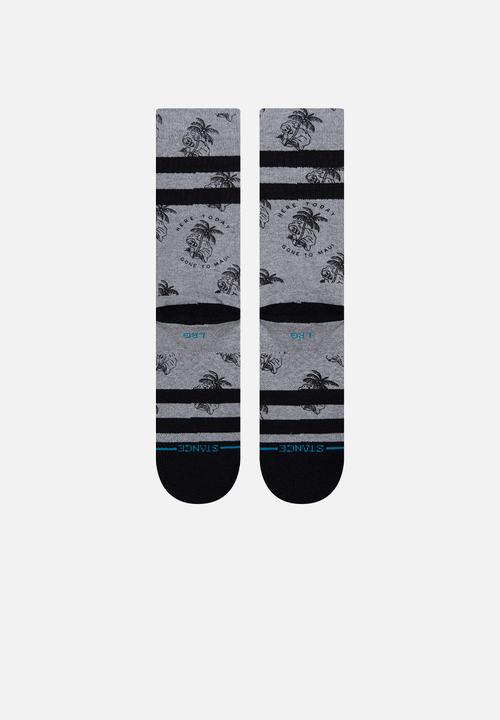 Stance Socks - Gone to maui - heather grey