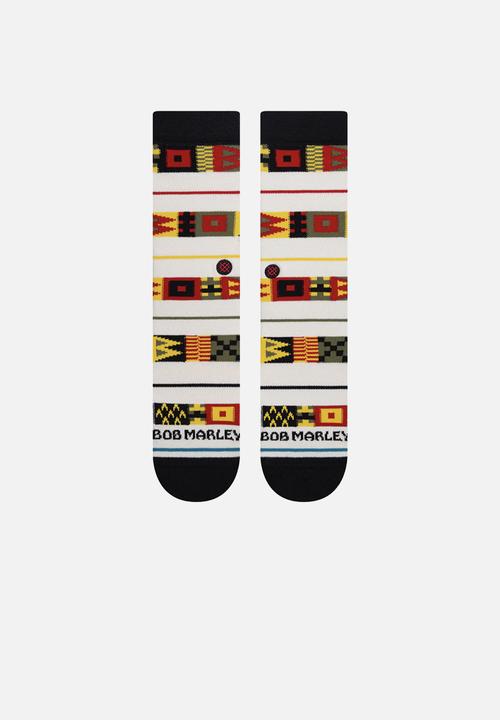Stance Socks - Bob stripe - cream & navy