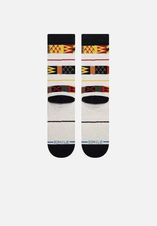 Stance Socks - Bob stripe - cream & navy