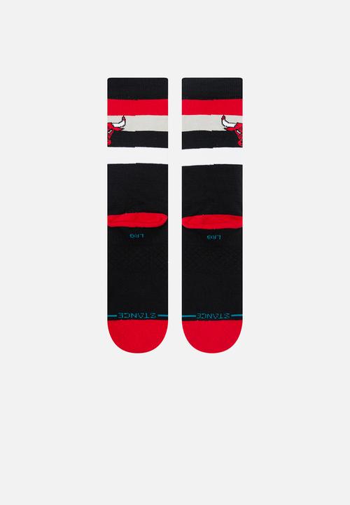 Stance Socks - Bulls St Crew - red