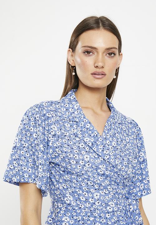 Trendyol - Floral shirt - blue