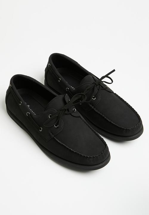 MAZERATA - Saffino 1 nubuck - black