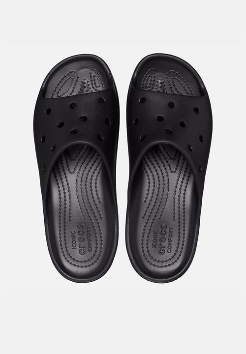 Crocs - Classic platform slide - black
