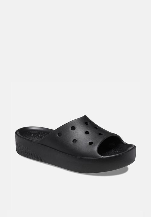 Crocs - Classic platform slide - black