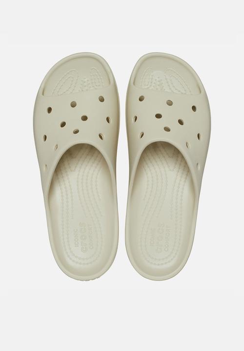 Crocs - Classic platform slide - bone