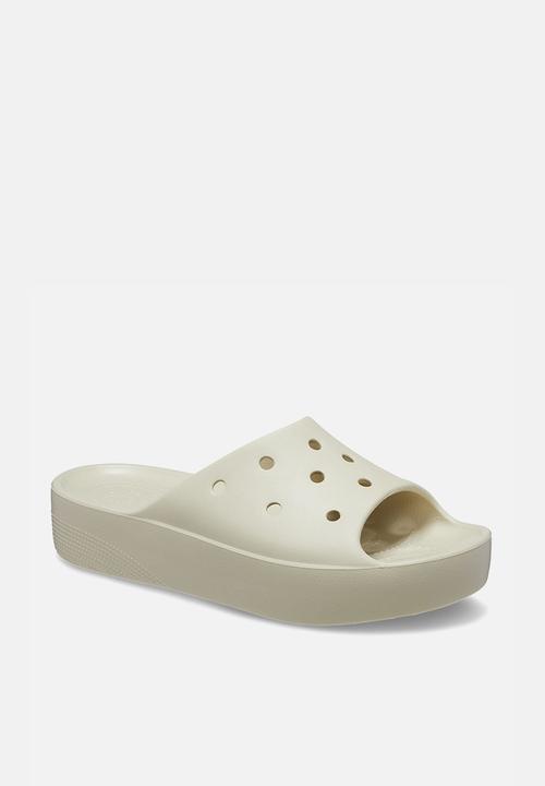Crocs - Classic platform slide - bone
