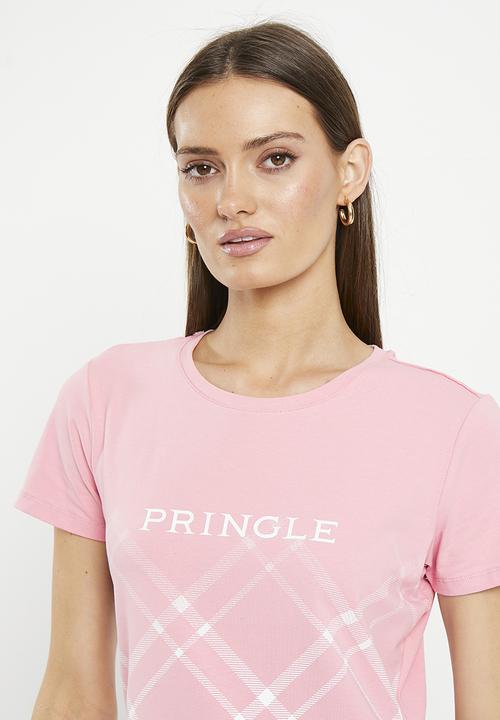 Pringle of Scotland - Pringle lilian tee - pink