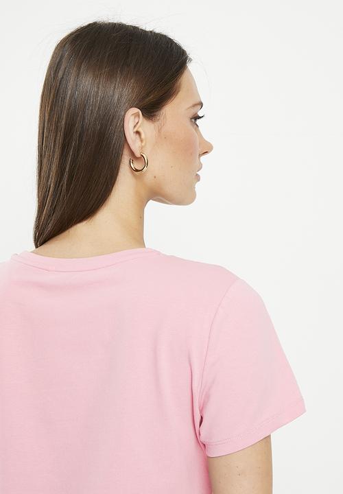 Pringle of Scotland - Pringle lilian tee - pink
