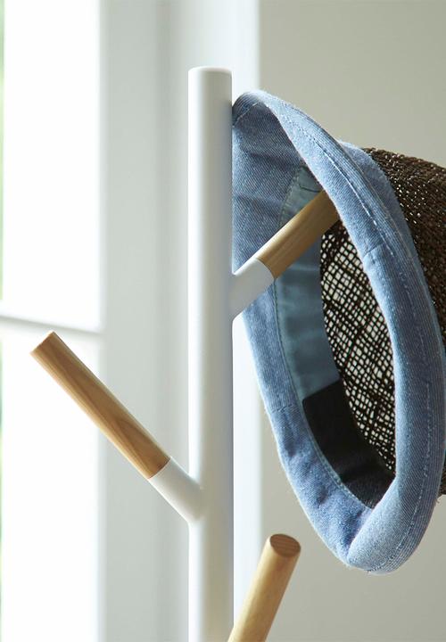 Yamazaki - Plain coat hanger - white