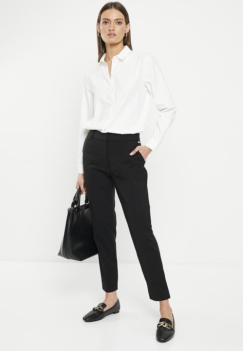 Pringle of Scotland - Pringle amina trousers - black