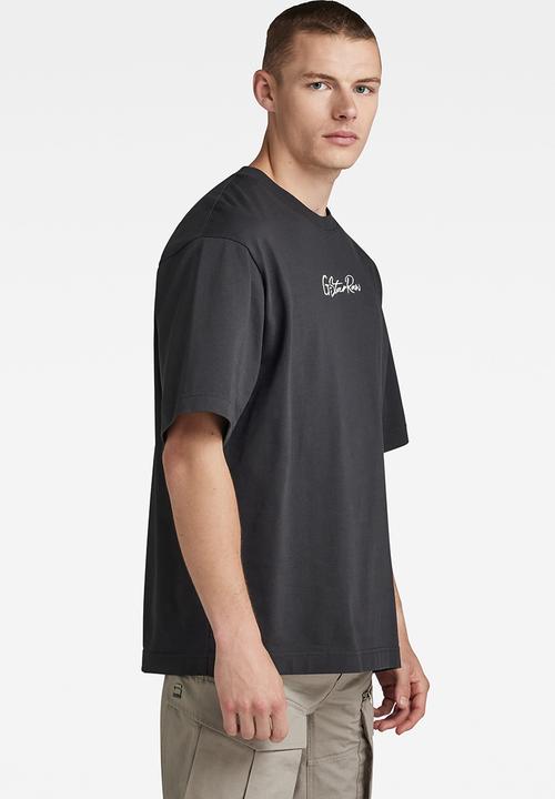 G-STAR - Autograph boxy r t Signe jersey o - shadow