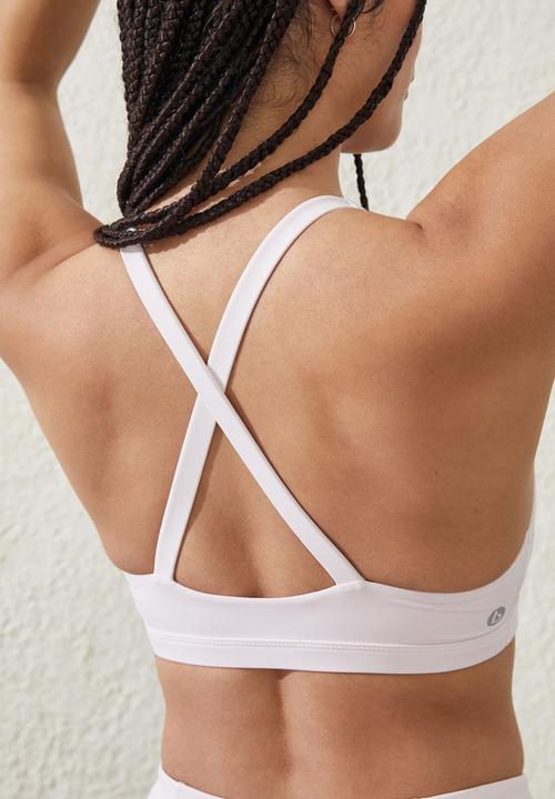 Cotton On - Ultra luxe strappy back crop - posie pink