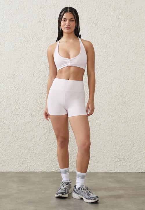 Cotton On - Ultra luxe strappy back crop - posie pink