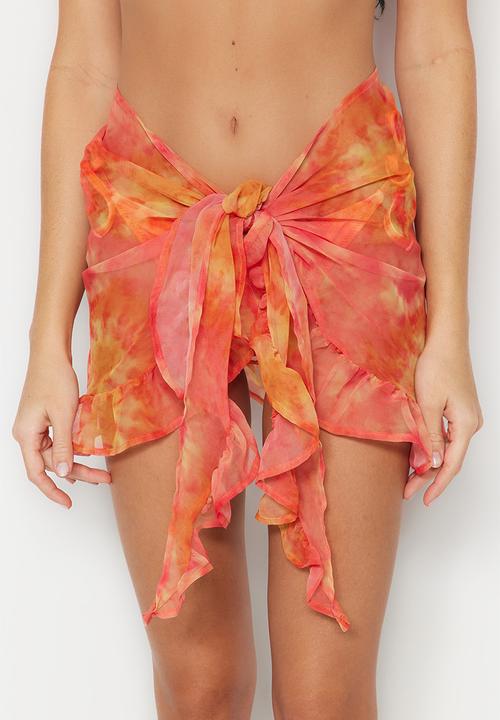 Trendyol - Pareo beach cover up - orange