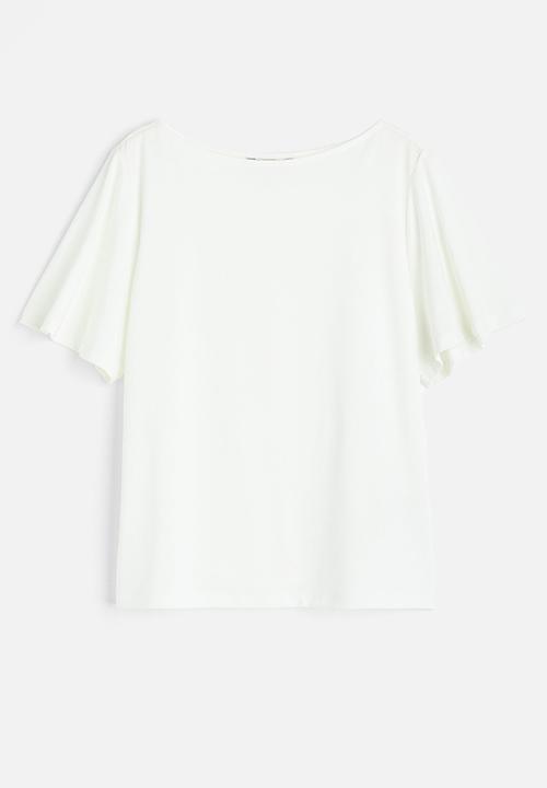 H&M - Jersey top - white