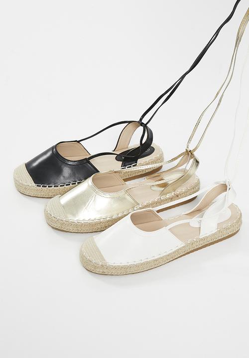 Superbalist - Layla espadrille - black