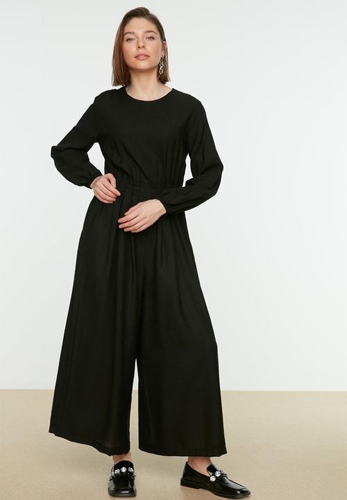 Trendyol - Modest wide leg jumpsuit - black