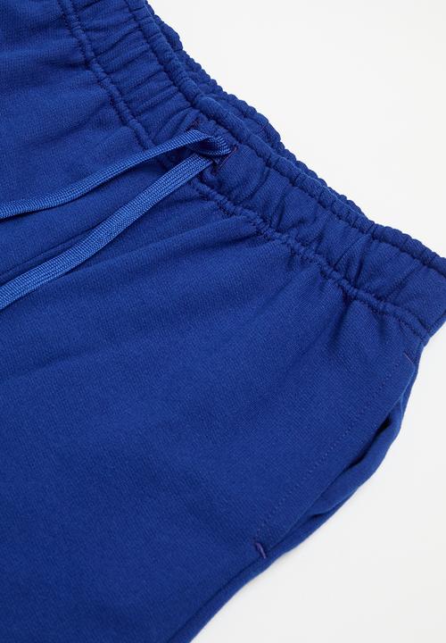 Pop Candy - T-shirt and sweat short set - royal blue