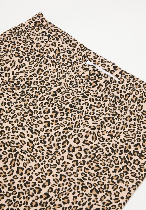 MINOTI - T-shirt & short set - leopard