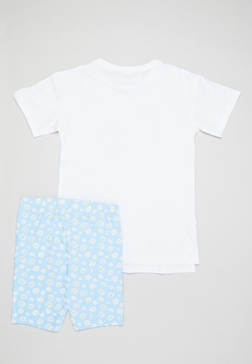 MINOTI - T-shirt & short set - blue