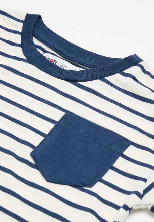 MINOTI - Boys jersey tee & fleece short - tan