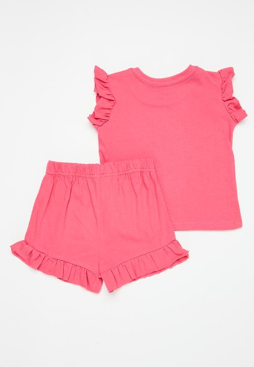 Pop Candy - Polka dot set - coral