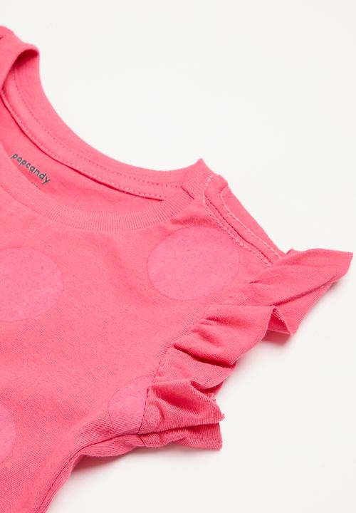 Pop Candy - Polka dot set - coral