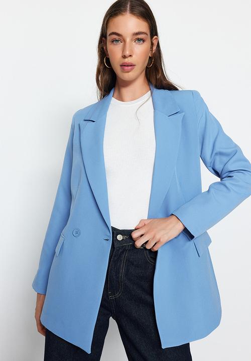 Trendyol - Regular blazer - blue