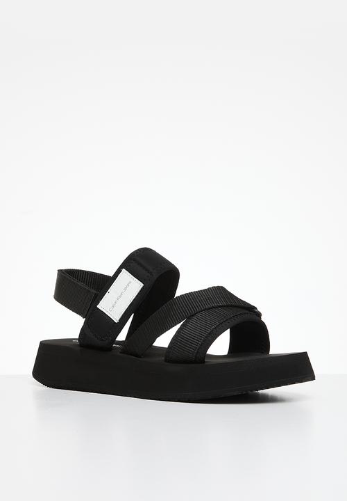 Calvin Klein - Prefresato sandal badge - black