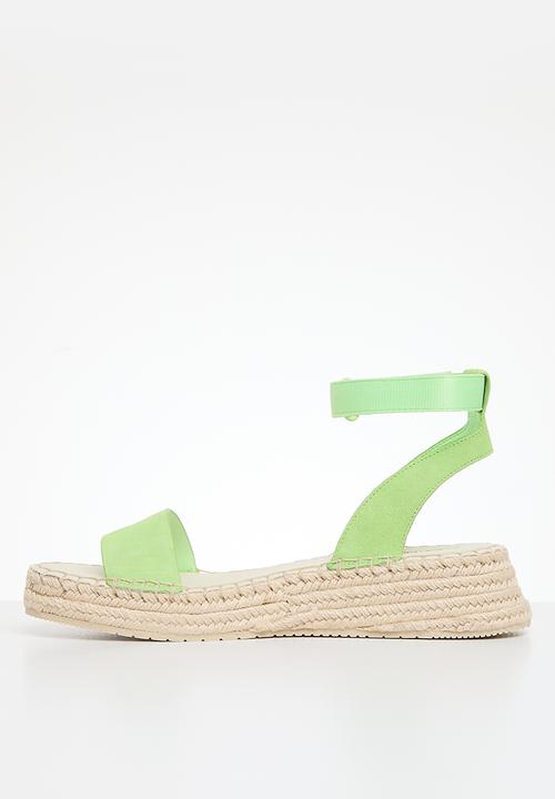 Calvin Klein - Sporty wedge rope su con - live mist 