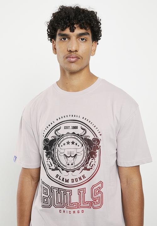 NBA - Men's giant o tee chicago bulls - lilac