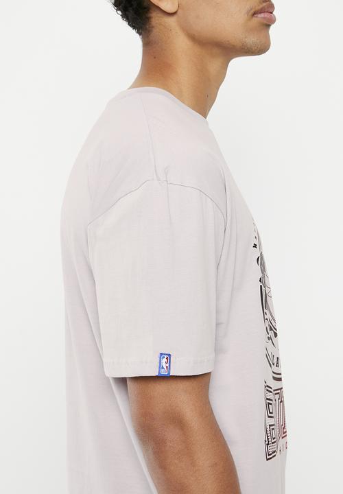 NBA - Men's giant o tee chicago bulls - lilac