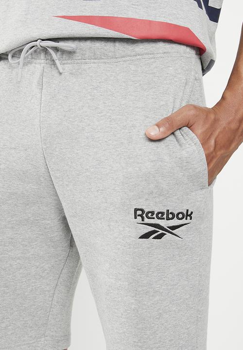 Reebok - Identity fleece shorts - grey 