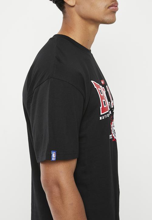 NBA - Men's giant o tee chicago bulls - black