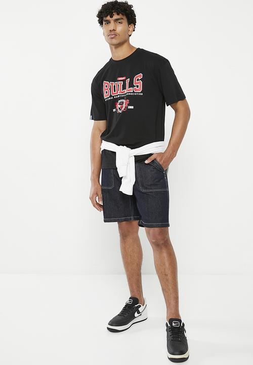NBA - Men's giant o tee chicago bulls - black